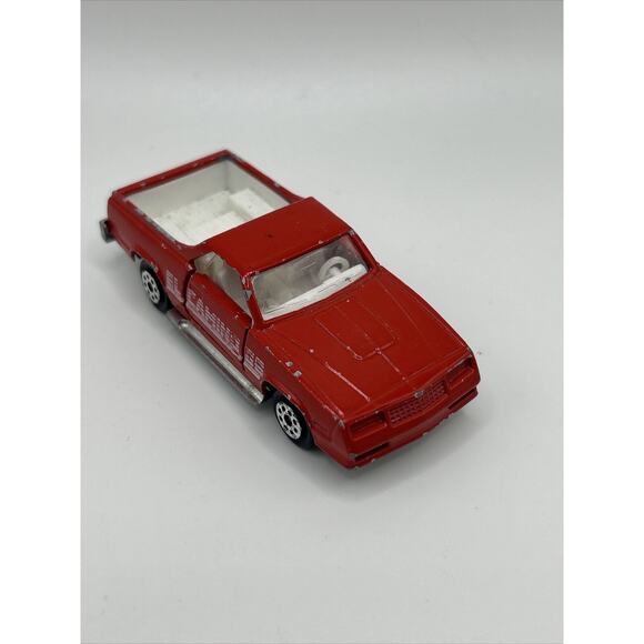 Majorette El Camino SS #296 Red With Hitch Cool Doors Open Made In France 1:59 - Picture 3 of 14